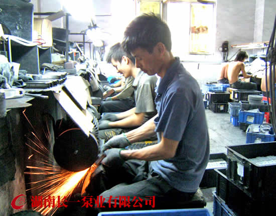 葉輪加工拋光設備圖